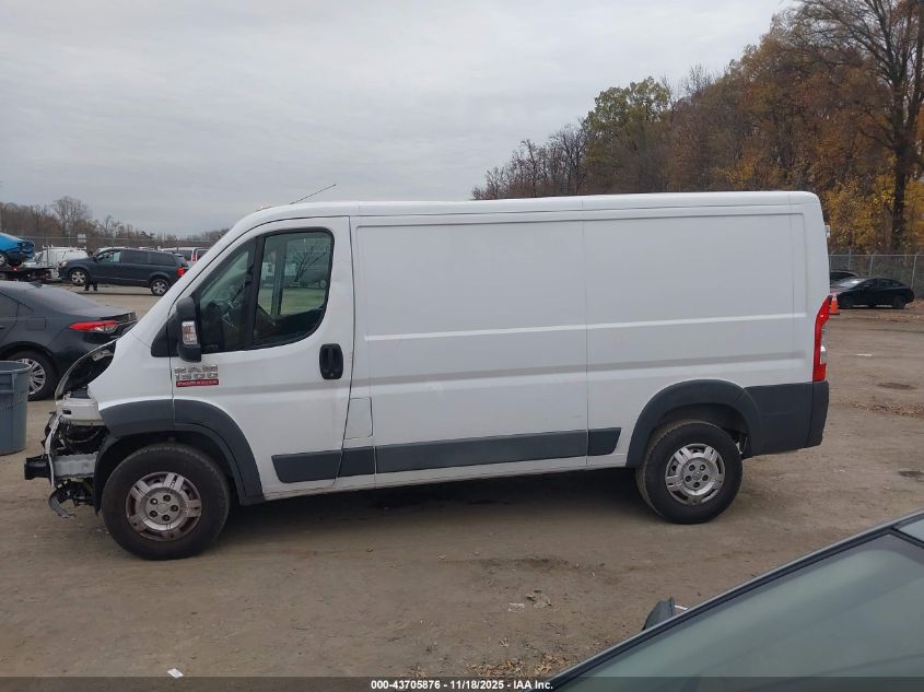 2017 Ram Promaster 1500 Low Roof 136 Wb VIN: 3C6TRVAGXHE551011 Lot: 43705876