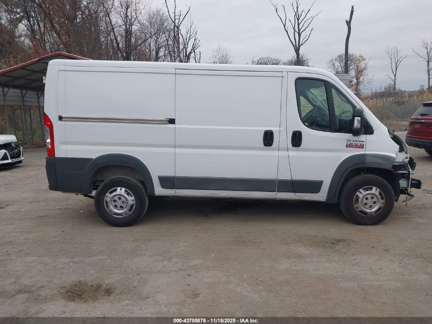 2017 Ram Promaster 1500 Low Roof 136 Wb VIN: 3C6TRVAGXHE551011 Lot: 43705876