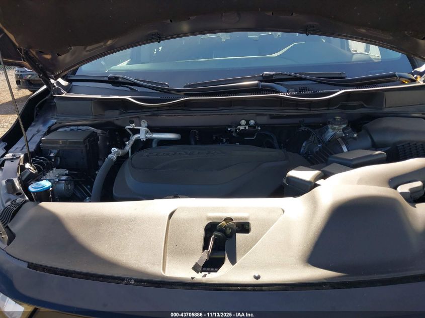 2025 Honda Odyssey Ex-L VIN: 5FNRL6H67SB010782 Lot: 43705886