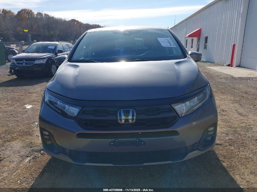 2025 Honda Odyssey Ex-L VIN: 5FNRL6H67SB010782 Lot: 43705886