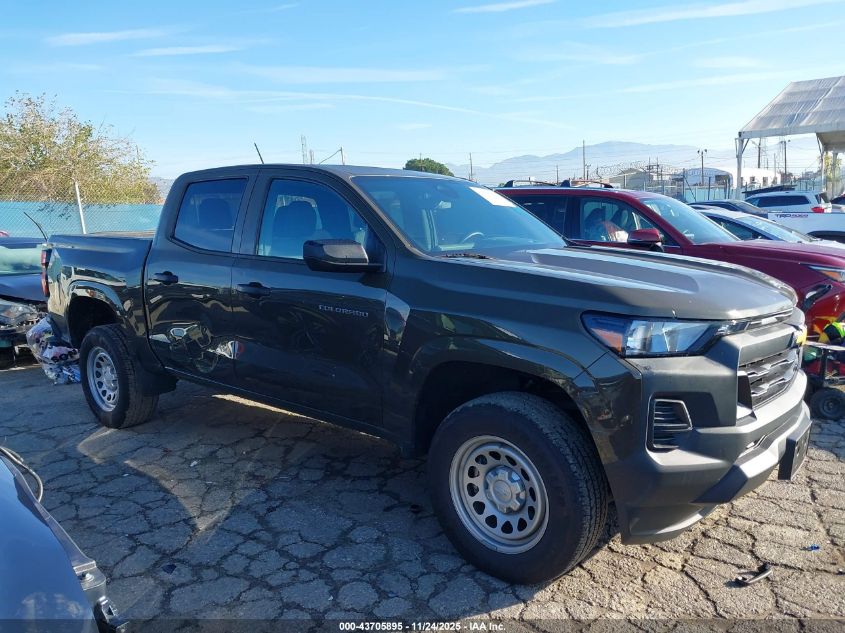 2023 Chevrolet Colorado 2Wd Short Box Wt VIN: 1GCGSBEC0P1262256 Lot: 43705895