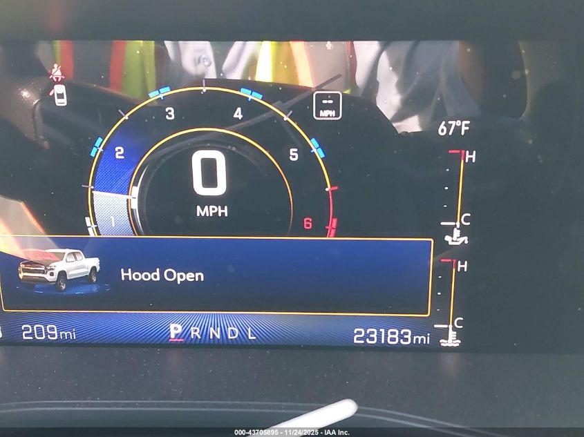 2023 Chevrolet Colorado 2Wd Short Box Wt VIN: 1GCGSBEC0P1262256 Lot: 43705895