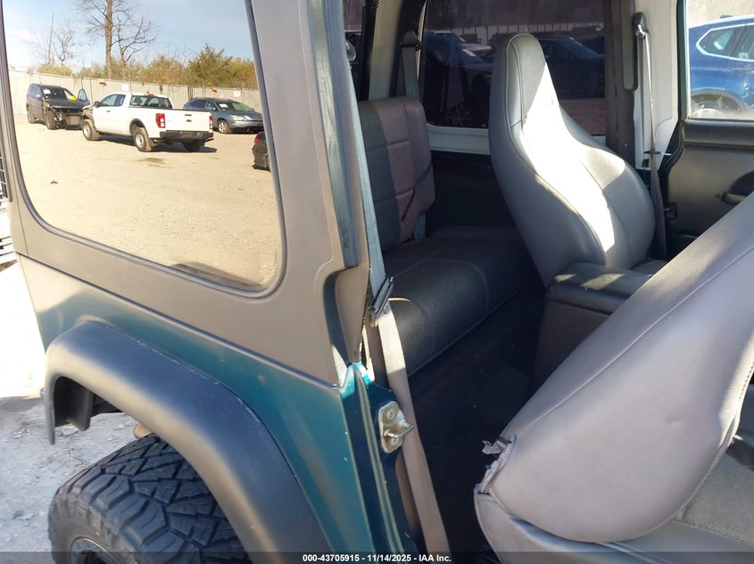 1997 Jeep Wrangler Se VIN: 1J4FY29P6VP458228 Lot: 43705915