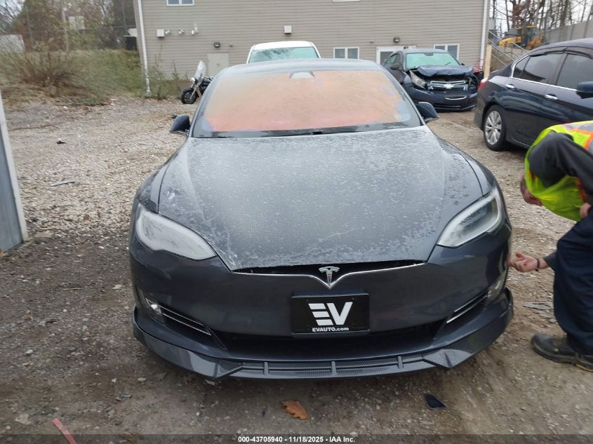 2019 Tesla Model S 100D/Long Range/P100D/Performance VIN: 5YJSA1E4XKF347721 Lot: 43705940