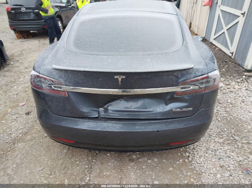 2019 Tesla Model S 100D/Long Range/P100D/Performance VIN: 5YJSA1E4XKF347721 Lot: 43705940