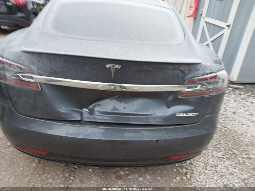 2019 Tesla Model S 100D/Long Range/P100D/Performance VIN: 5YJSA1E4XKF347721 Lot: 43705940