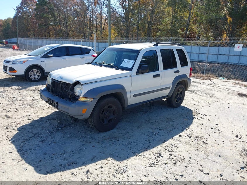 2005 Jeep Liberty Sport 1J4GK48K25W596569 photo #3