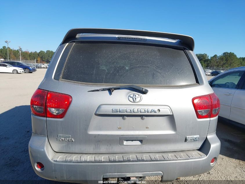2008 Toyota Sequoia Sr5 5.7L V8 VIN: 5TDZY64AX8S001350 Lot: 43705980