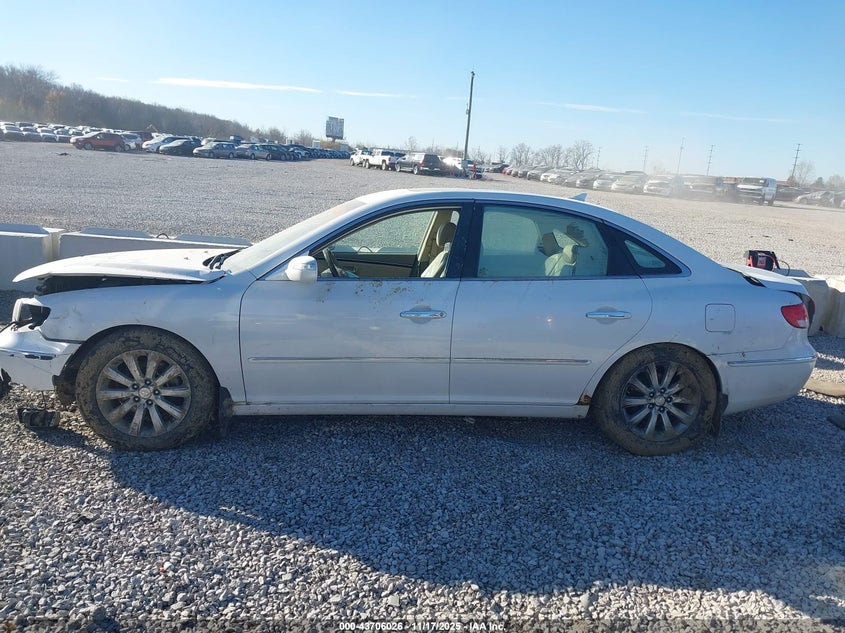 2009 Hyundai Azera Limited VIN: KMHFC46F19A343200 Lot: 43706026