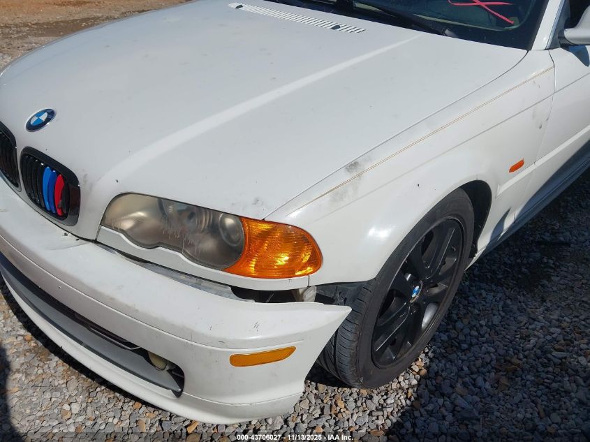 2003 BMW 330Ci VIN: WBABN53403PH04586 Lot: 43706027