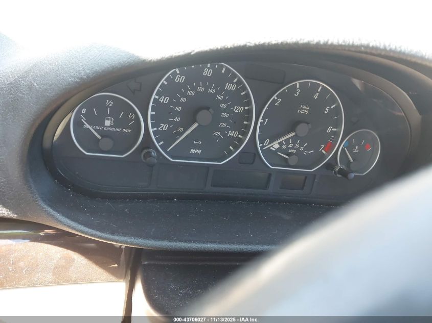 2003 BMW 330Ci VIN: WBABN53403PH04586 Lot: 43706027