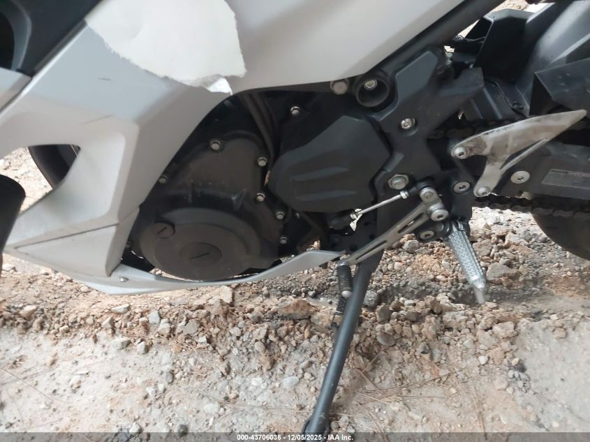 2025 Kawasaki Ex500 VIN: ML5EXGG11SDA41870 Lot: 43706036