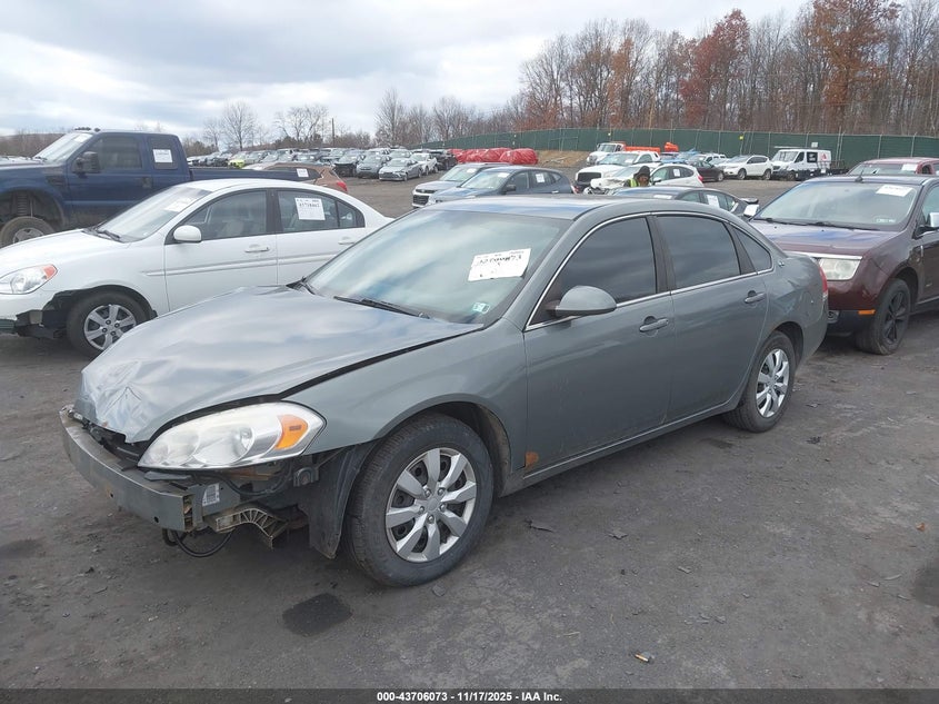 2G1WS583X81347666 2008 CHEVROLET IMPALA photo no. 2