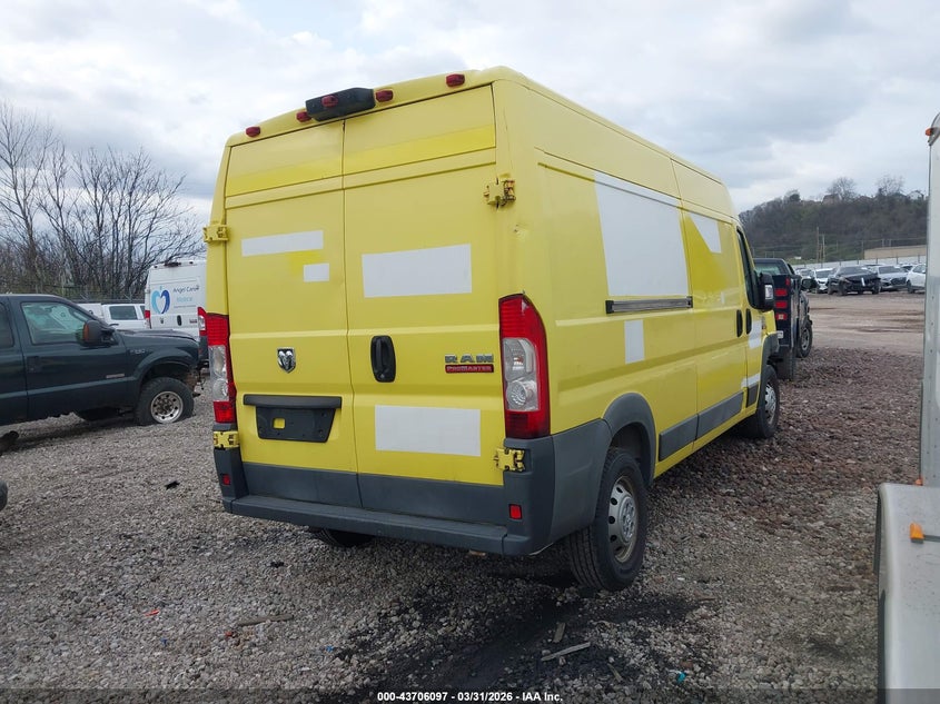 2018 Ram Promaster 2500 High Roof 159 Wb