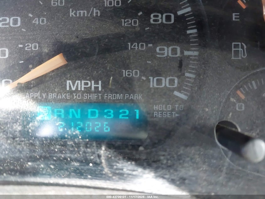 2002 Chevrolet Avalanche 1500 VIN: 3GNEK13TX2G287283 Lot: 43706101