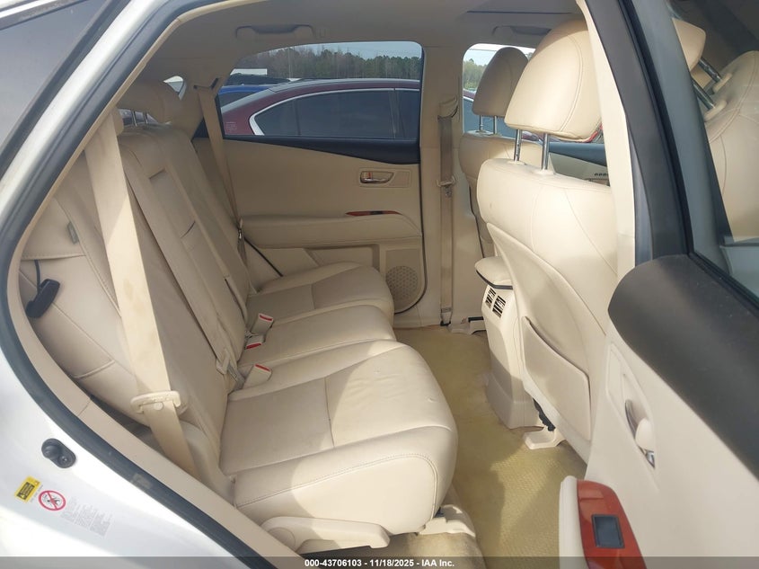 2010 Lexus Rx 350 VIN: JTJZK1BA6A2405022 Lot: 43706103