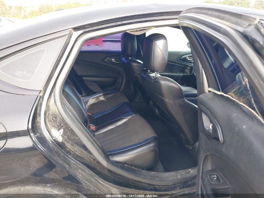 2015 Chrysler 200 S VIN: 1C3CCCBB2FN538381 Lot: 43706116