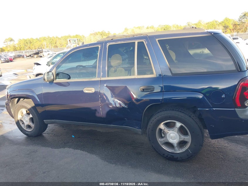 2008 Chevrolet Trailblazer Fleet VIN: 1GNDT13S182260961 Lot: 43706136