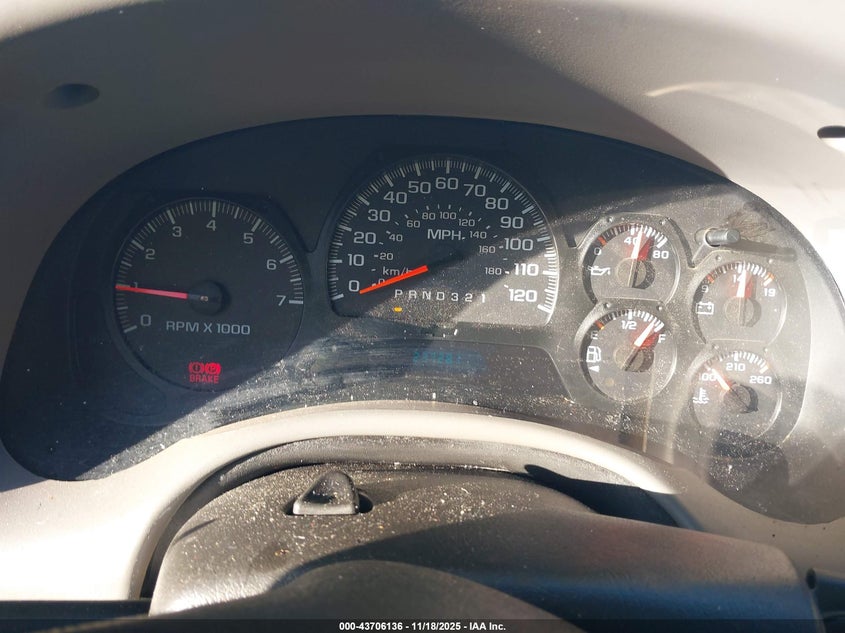 2008 Chevrolet Trailblazer Fleet VIN: 1GNDT13S182260961 Lot: 43706136