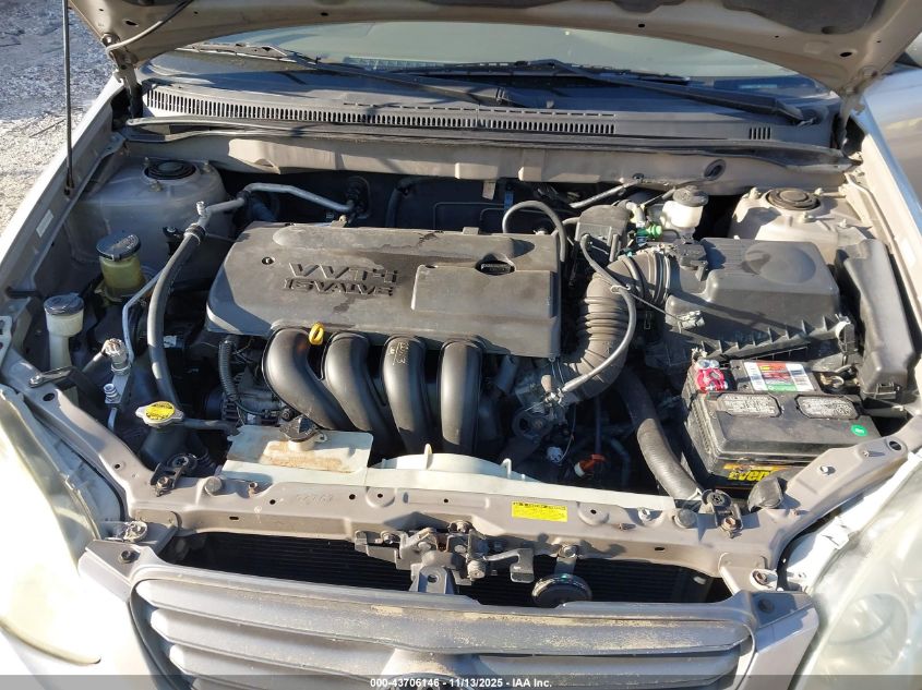 2003 Toyota Corolla Le VIN: 1NXBR32E53Z161204 Lot: 43706146