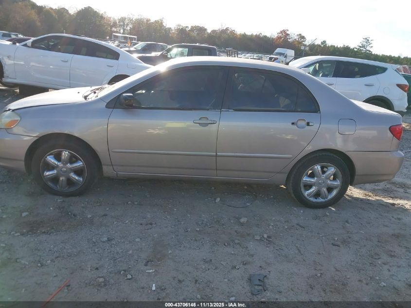 2003 Toyota Corolla Le VIN: 1NXBR32E53Z161204 Lot: 43706146