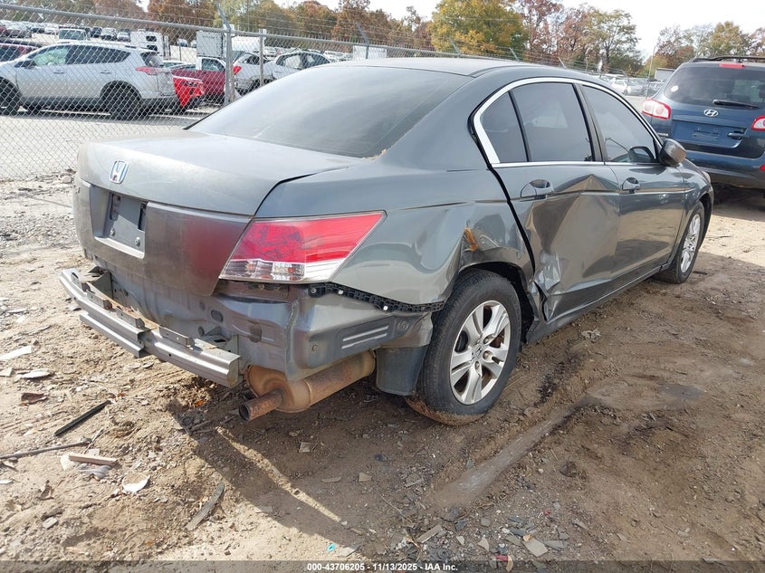 1HGCP26458A091496 2008 HONDA ACCORD photo no. 4