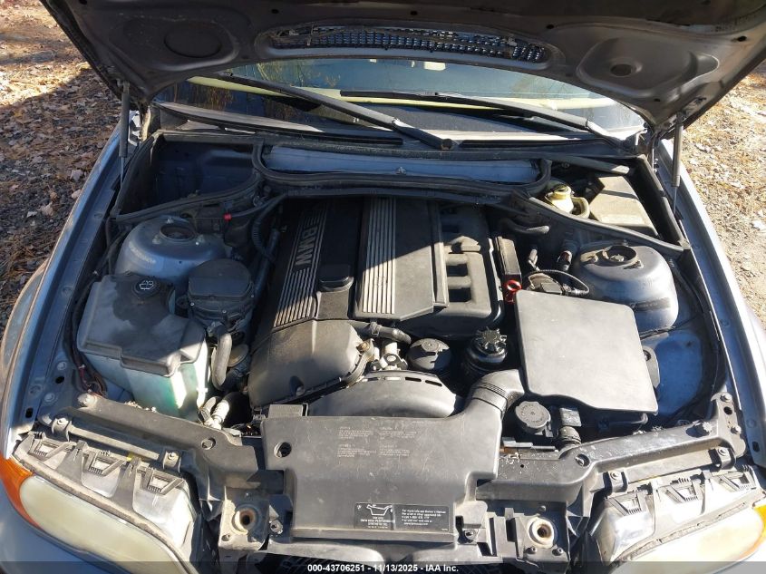 2002 BMW 330Ci VIN: WBABS53402JU95681 Lot: 43706251