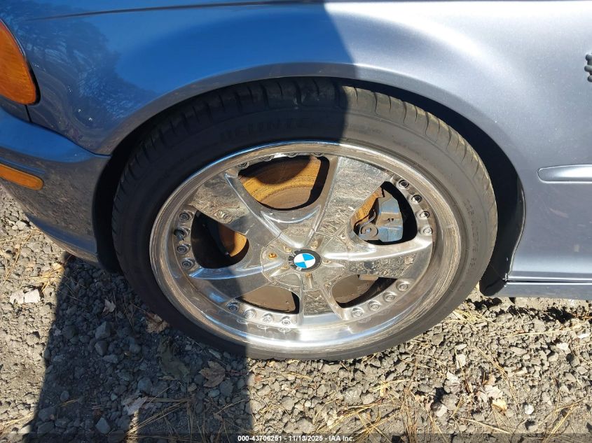 2002 BMW 330Ci VIN: WBABS53402JU95681 Lot: 43706251