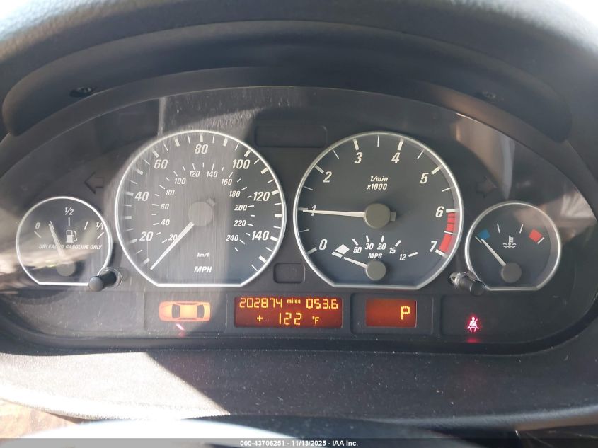 2002 BMW 330Ci VIN: WBABS53402JU95681 Lot: 43706251