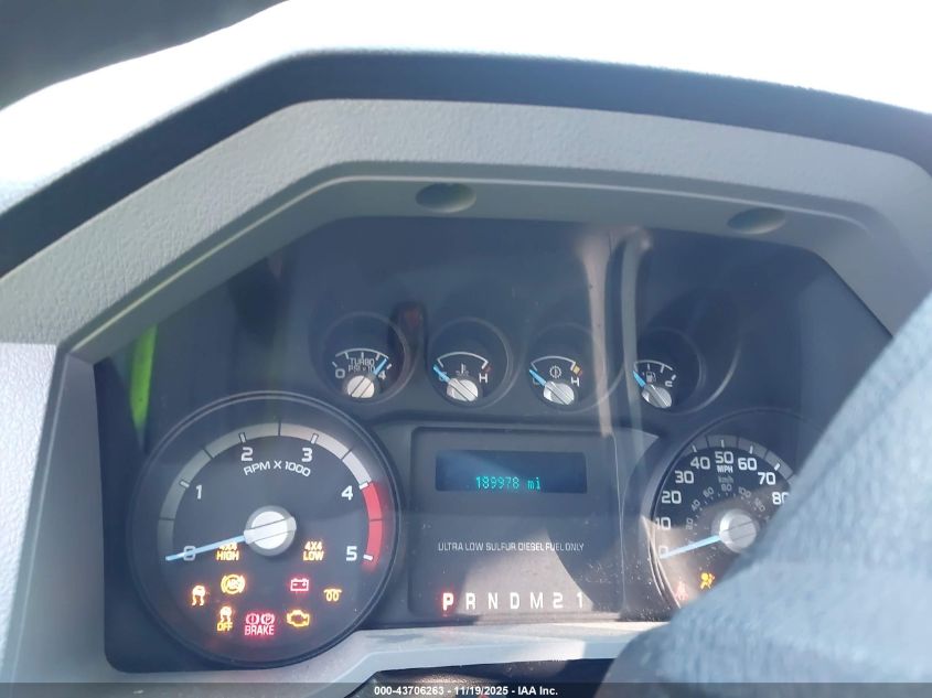 2014 Ford F250 Super Duty VIN: 1FT7X2BT1EE61672 Lot: 43706263