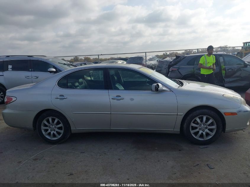 2002 Lexus Es 300 VIN: JTHBF30G725016349 Lot: 43706283