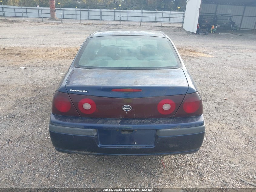 2000 Chevrolet Impala VIN: 2G1WF55E8Y9241292 Lot: 43706310