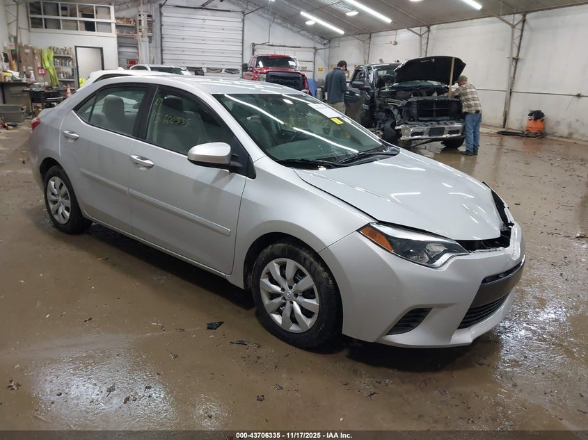 2015 TOYOTA COROLLA LE - 2T1BURHEXFC254900