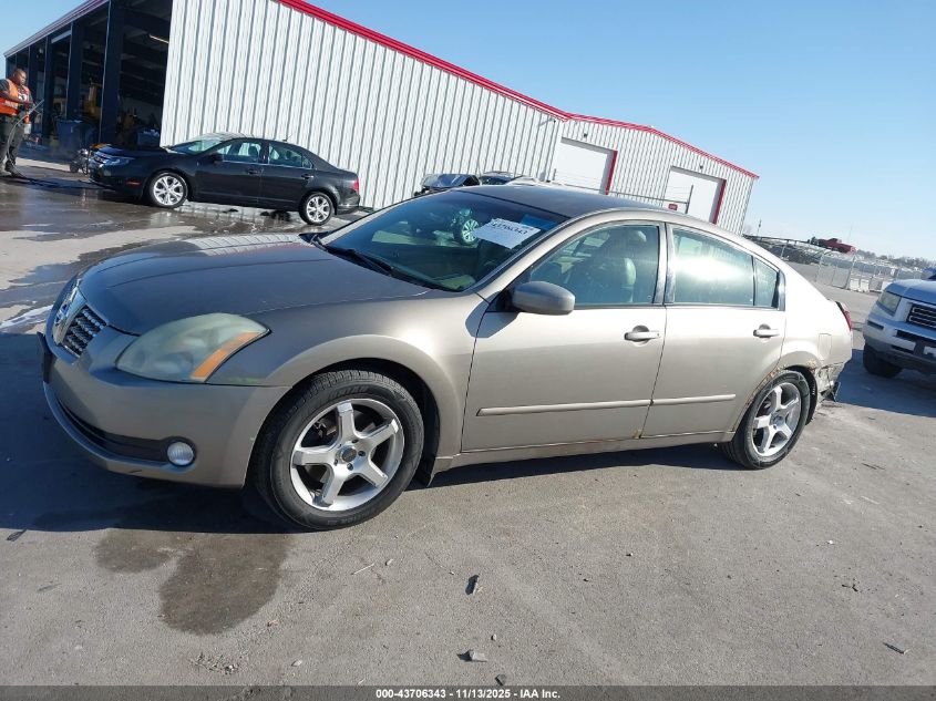 2006 Nissan Maxima 3.5 Sl VIN: 1N4BA41E66C816196 Lot: 43706343