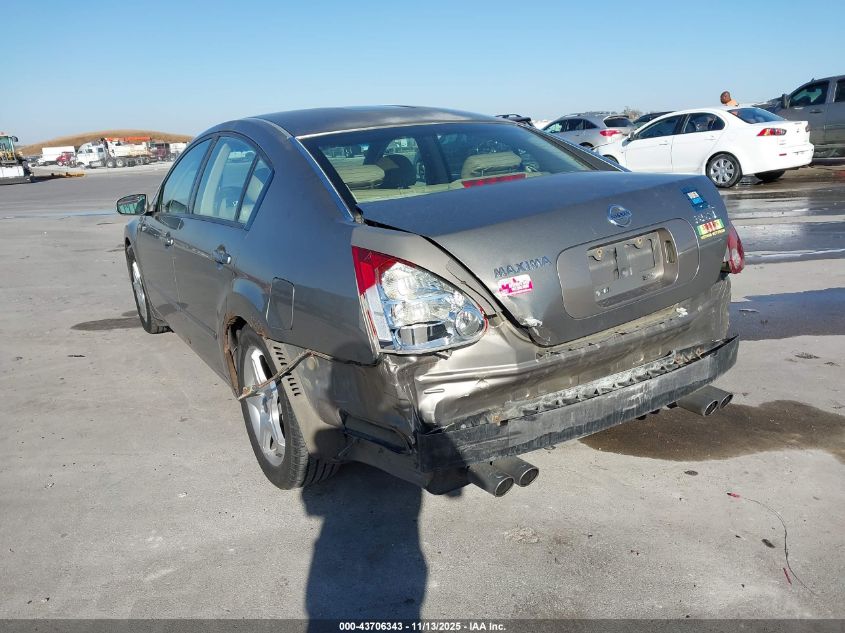 2006 Nissan Maxima 3.5 Sl VIN: 1N4BA41E66C816196 Lot: 43706343
