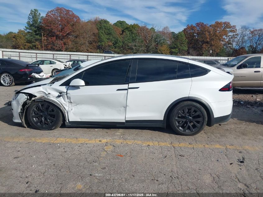 2023 Tesla Model X Dual Motor All-Wheel Drive/Standard Range VIN: 7SAXCBE56PF365514 Lot: 43706361