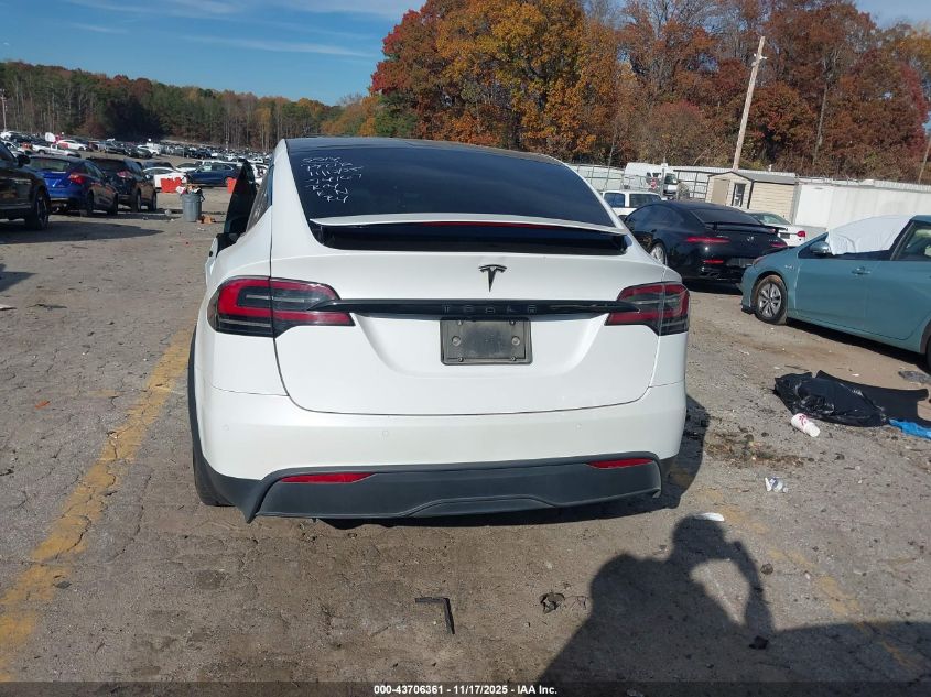 2023 Tesla Model X Dual Motor All-Wheel Drive/Standard Range VIN: 7SAXCBE56PF365514 Lot: 43706361