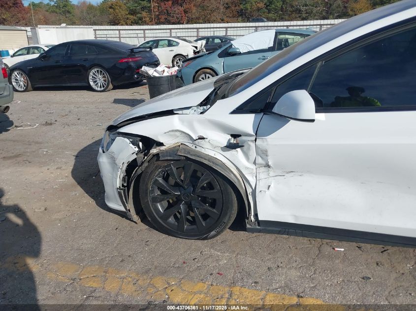 2023 Tesla Model X Dual Motor All-Wheel Drive/Standard Range VIN: 7SAXCBE56PF365514 Lot: 43706361