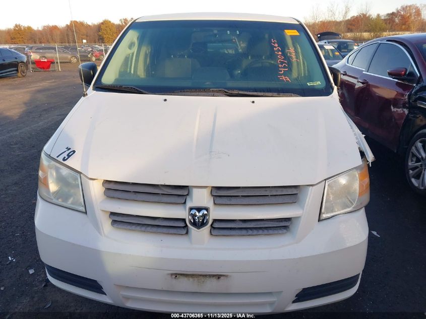 2009 Dodge Grand Caravan Se VIN: 2D8HN44E29R621519 Lot: 43706365