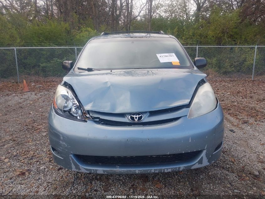 2008 Toyota Sienna Le VIN: 5TDZK23CX8S200587 Lot: 43706383