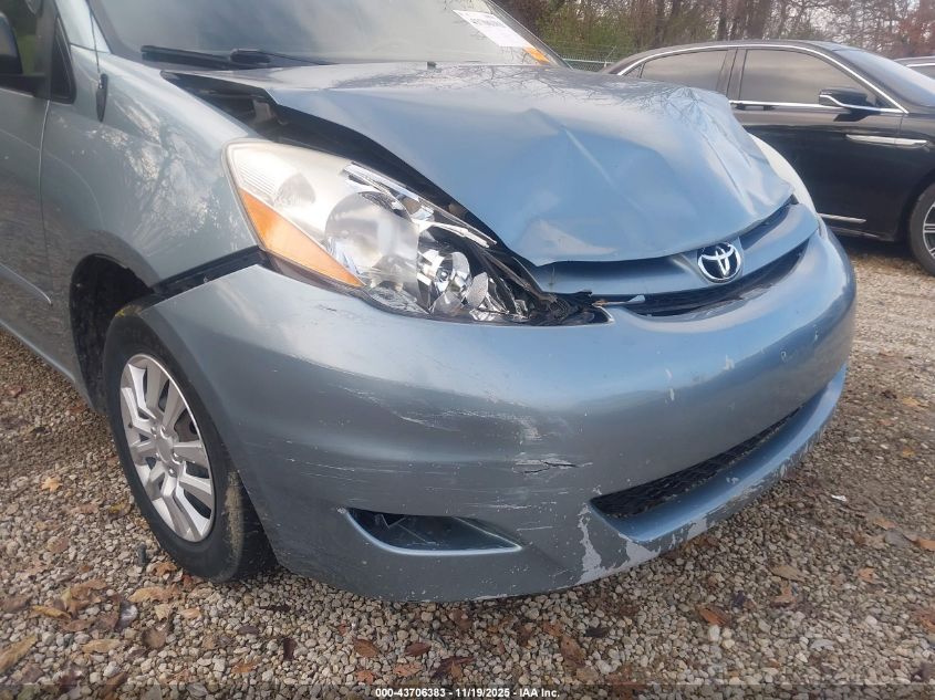 2008 Toyota Sienna Le VIN: 5TDZK23CX8S200587 Lot: 43706383