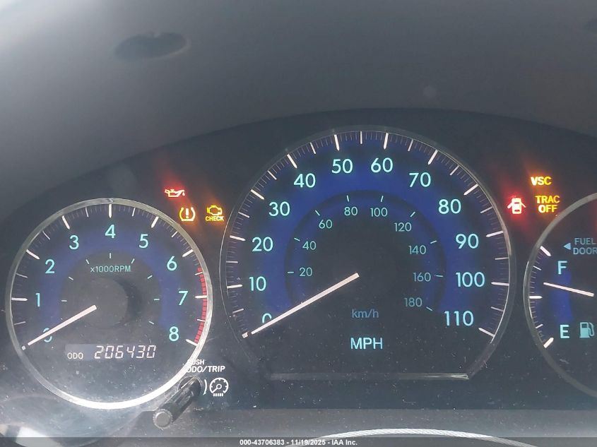 2008 Toyota Sienna Le VIN: 5TDZK23CX8S200587 Lot: 43706383