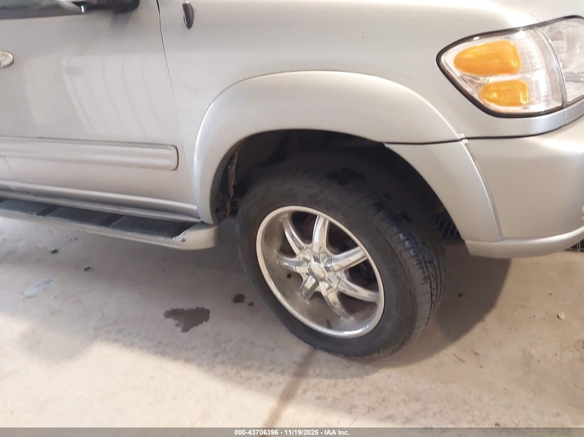 2001 Toyota Sequoia Limited V8 VIN: 5TDBT48A21S004330 Lot: 43706396