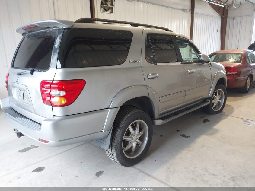 5TDBT48A21S004330 2001 TOYOTA SEQUOIA photo no. 4