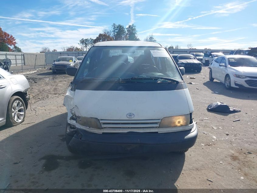 1992 Toyota Previa Dlx VIN: JT3AC11R1N1038485 Lot: 43706400