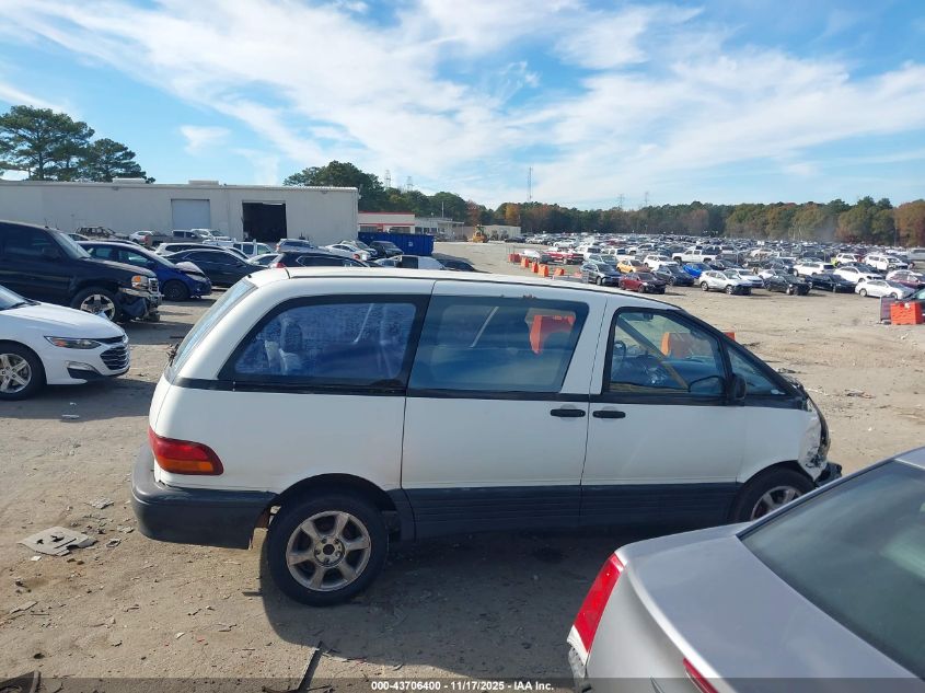 1992 Toyota Previa Dlx VIN: JT3AC11R1N1038485 Lot: 43706400