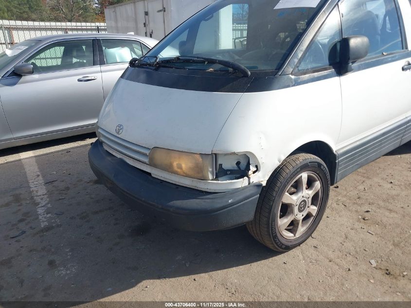 1992 Toyota Previa Dlx VIN: JT3AC11R1N1038485 Lot: 43706400