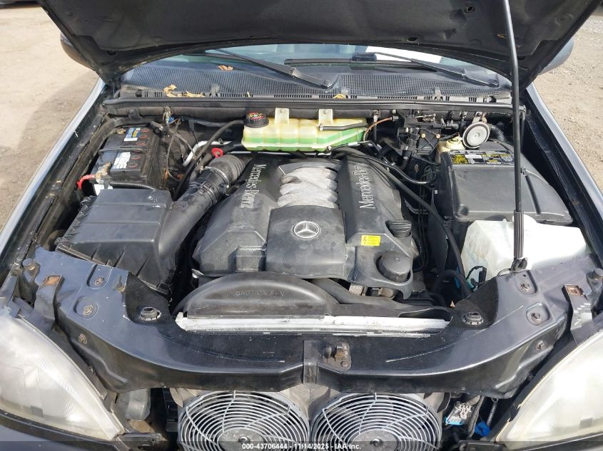 1999 Mercedes-Benz Ml 430 VIN: 4JGAB72E7XA128719 Lot: 43706444