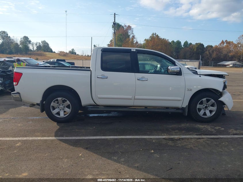 2004 Nissan Titan Le VIN: 1N6AA07A64N548686 Lot: 43706462