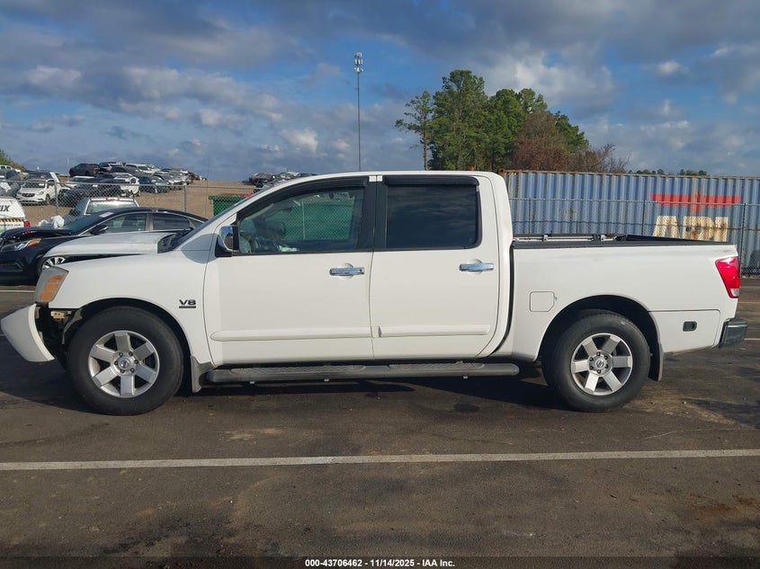 2004 Nissan Titan Le VIN: 1N6AA07A64N548686 Lot: 43706462